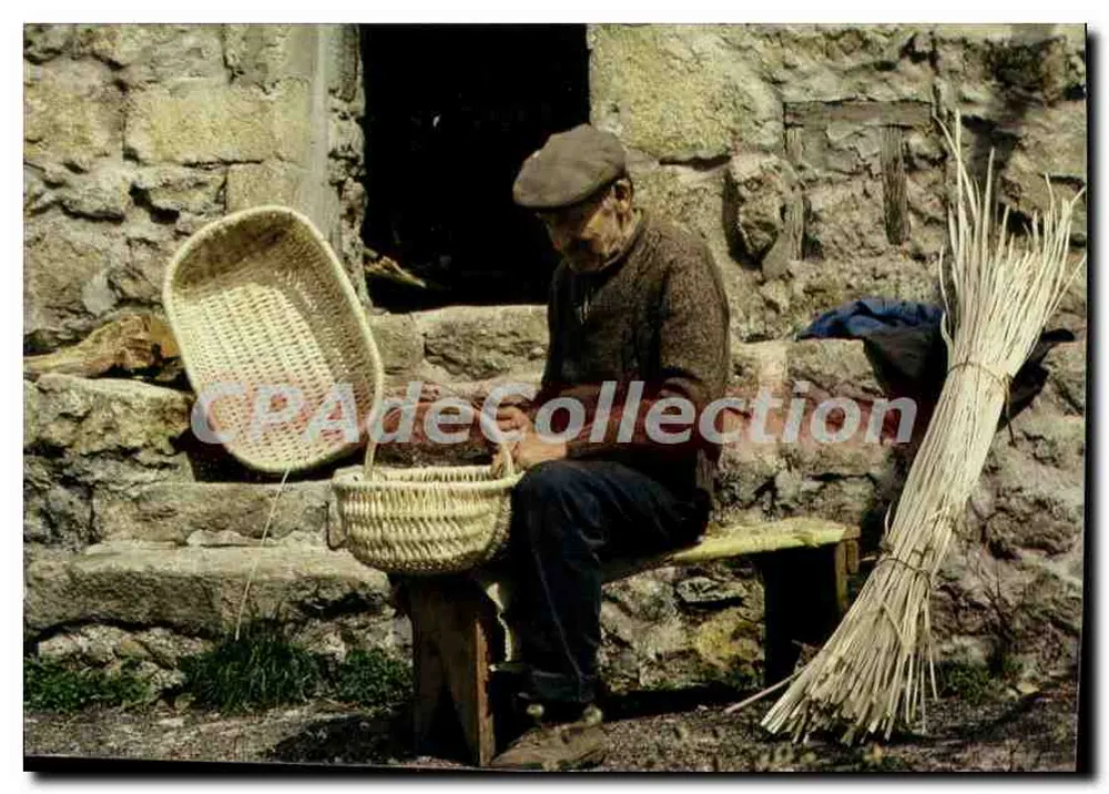 Fabricação artesanal de cestas — Alta Ardèche — IRIS - Frente