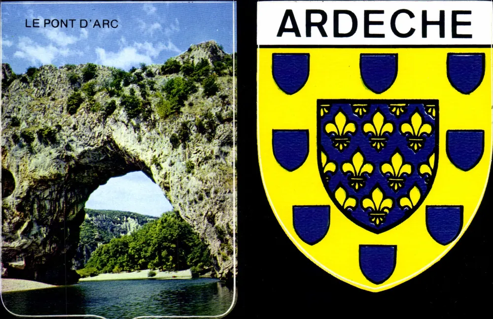O Ponte d'Arc — Ardeche — Éditions de Larrieu - Frente