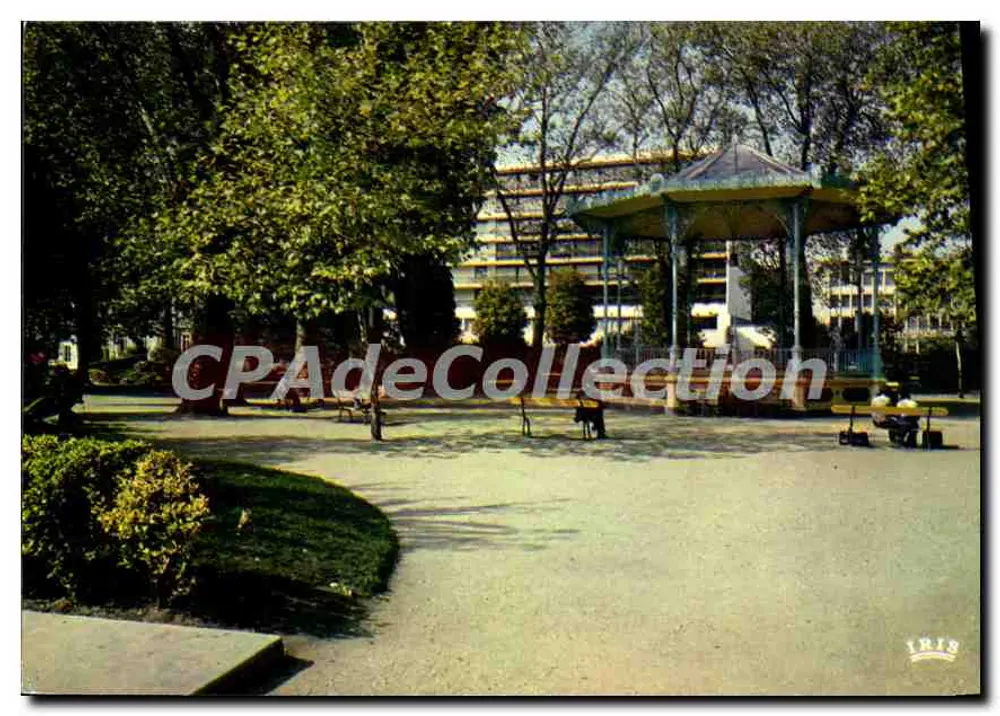 Charleville-Mézières (08) — Der Garten und das Glas-Kiosk der Station — Éditions IRIS - Vorderseite
