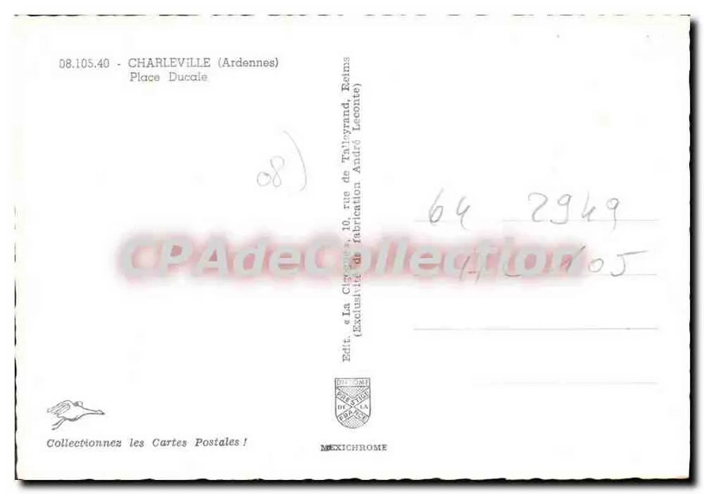 Praça Ducale — Charleville-Mézières (Ardennes) — IRIS - Verso