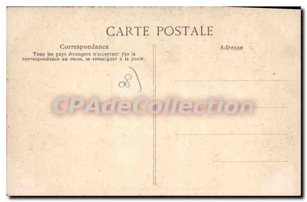 Givet — Le Fort de Charlemont — J. Winling, Verlag, Charleville - Rückseite