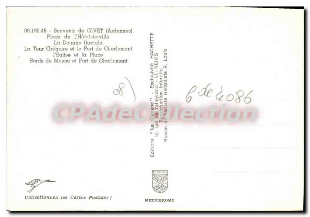Givet — Panoramablick — Mexichrome Editions - Rückseite