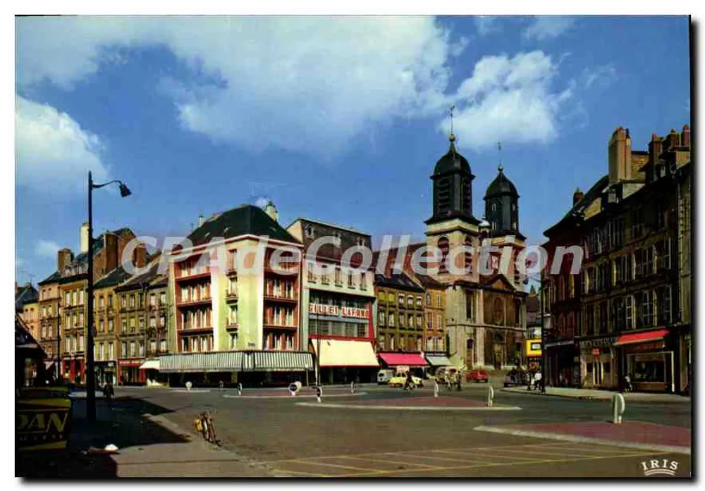 Sedan - Place Crusay und Kirche St-Charles — Editions 'La Gipuane' - Vorderseite