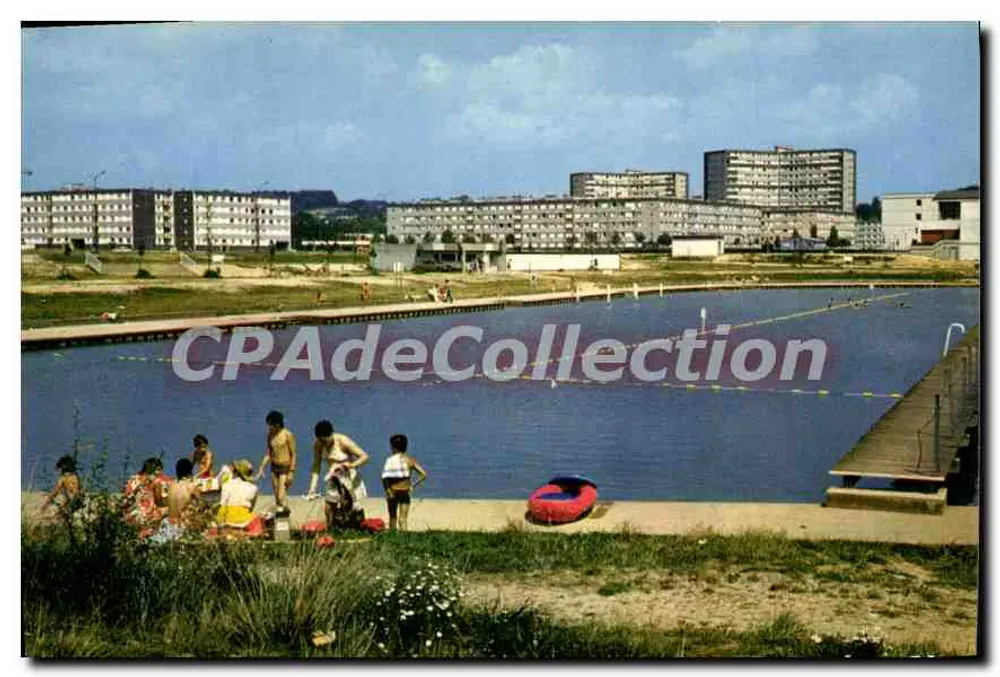 Sedan (Ardennes) — Der Wasserlauf und die Z.U.P. — Editions 'La Cigogne' NANCY - Vorderseite