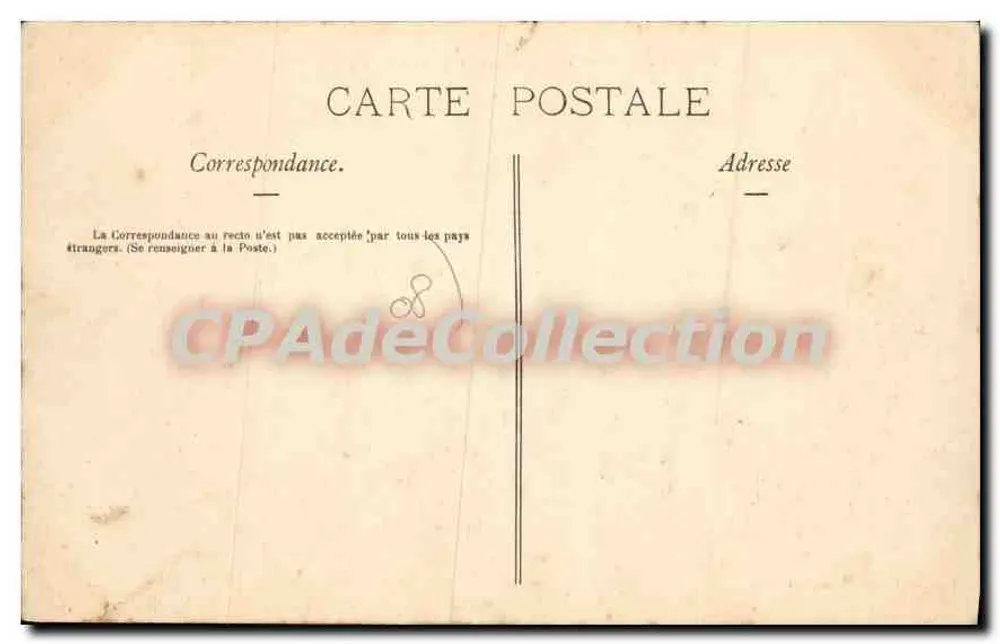 Dun-sur-Meuse — Aufnahme von der Kirchplatz — unbekannter Verlag - Rückseite