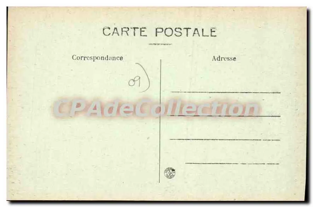 Lavelanet (Ariège) — Allgemeine Ansicht und Route nach Mirepoix — D. F. P. - Rückseite