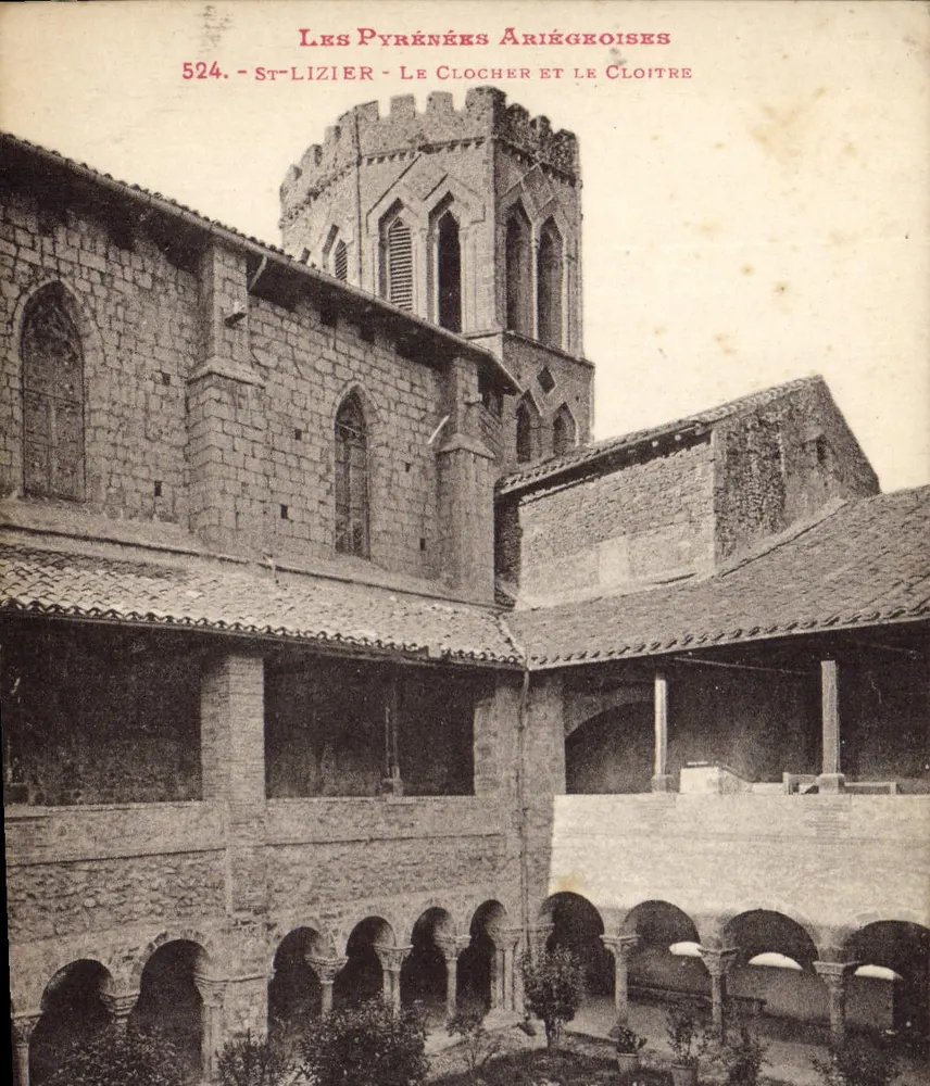 St-Lizier - El Campanario y el Cloister — Los Pirineos Ariégeois, n°524 - Anverso