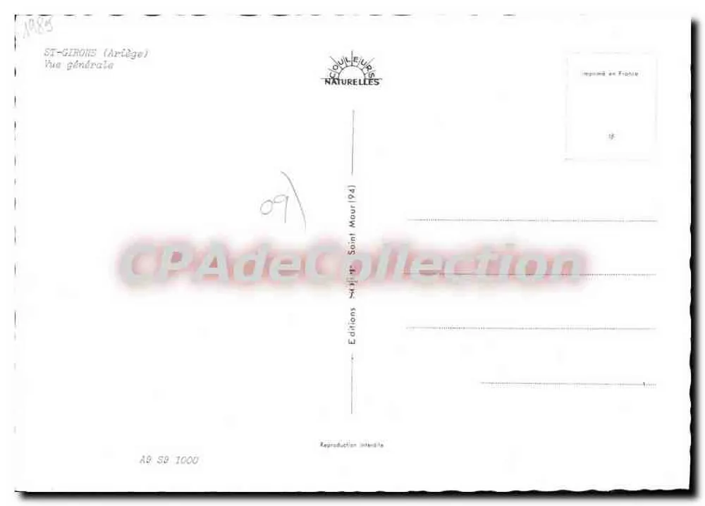 एरिज़ (एरिज़) — सामान्य दृश्य — एडिशन्स नैचुरल्स - पीछे