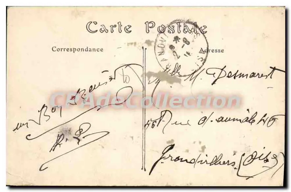 Troyes — Jardim de Chevreuse — ND. Fot. n°270 - Verso