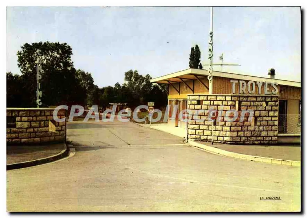Camping Troyes — A Cegonha — Edições A Cegonha, Reims - Frente