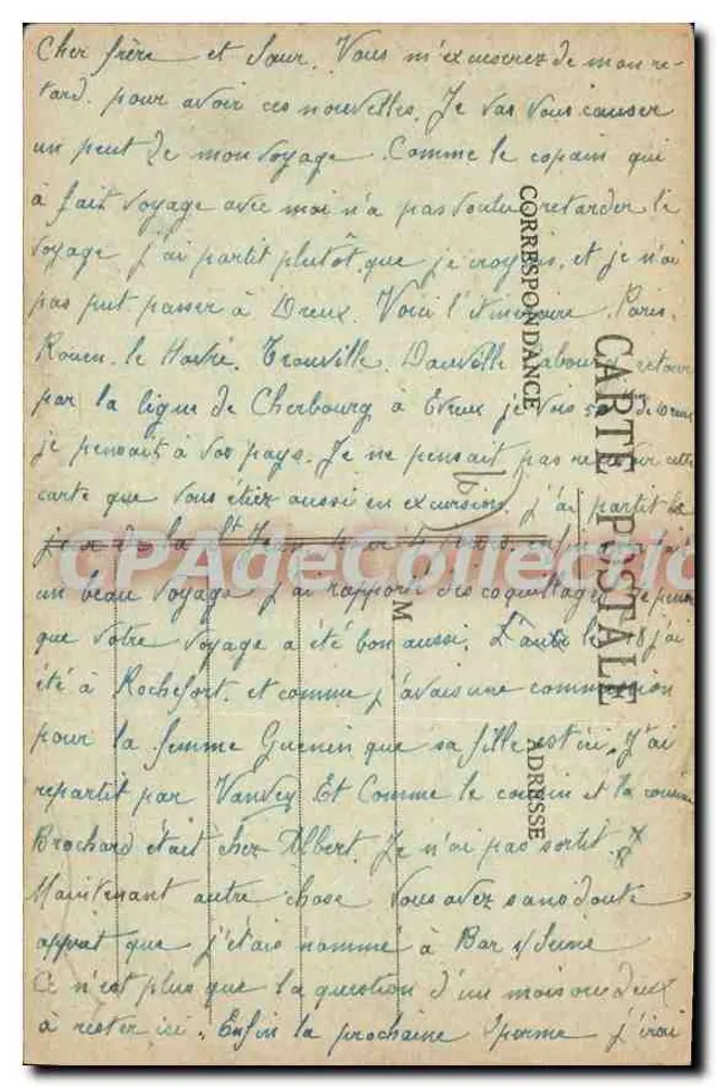 BAR-sur-SEINE. — Die Gerbereien und der Kalkofen — Edition Saunois - Rückseite