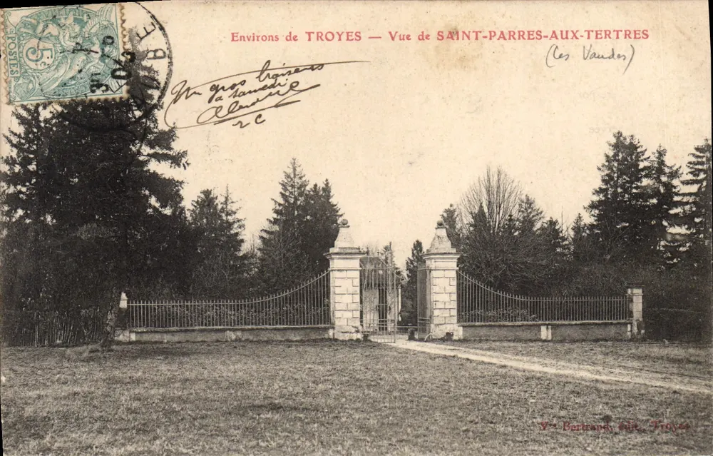 Saint-Parres-aux-Tertres — Ansicht der Immobilie (Les Vaudor) — Y. Bertrand, Verlag, Troyes - Vorderseite