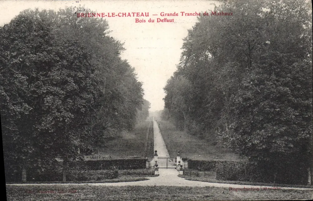 Brienne-le-Château — Grande Tranchée de Mathaux, Bois du Deffaut - Vorderseite
