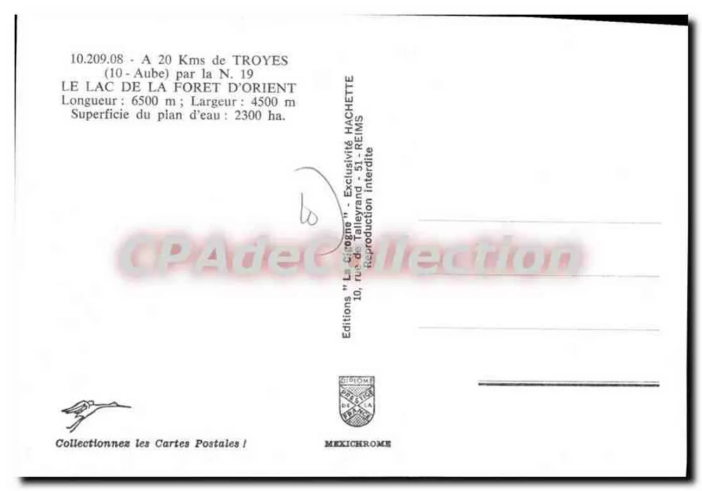 Lago da Floresta Oriental — TROYES — Edições HACHETTE - Verso
