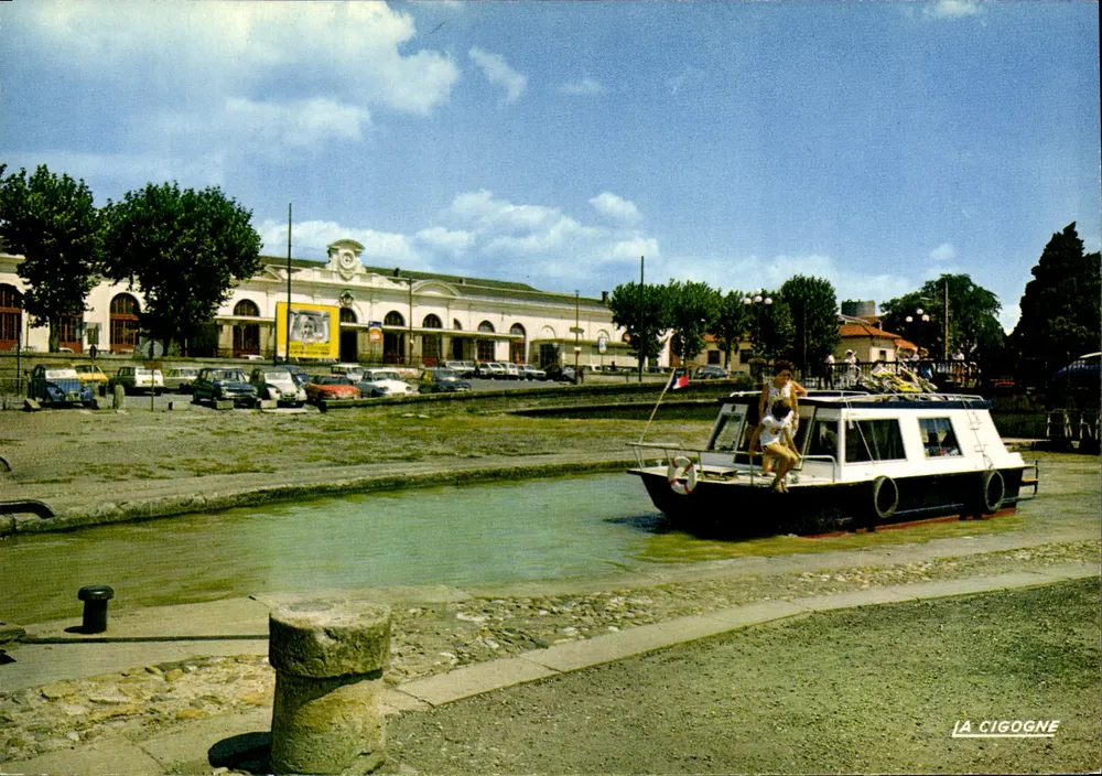 Carcassonne (11) — A Estação e o Canal — Edições LA CIGOGNE - Frente