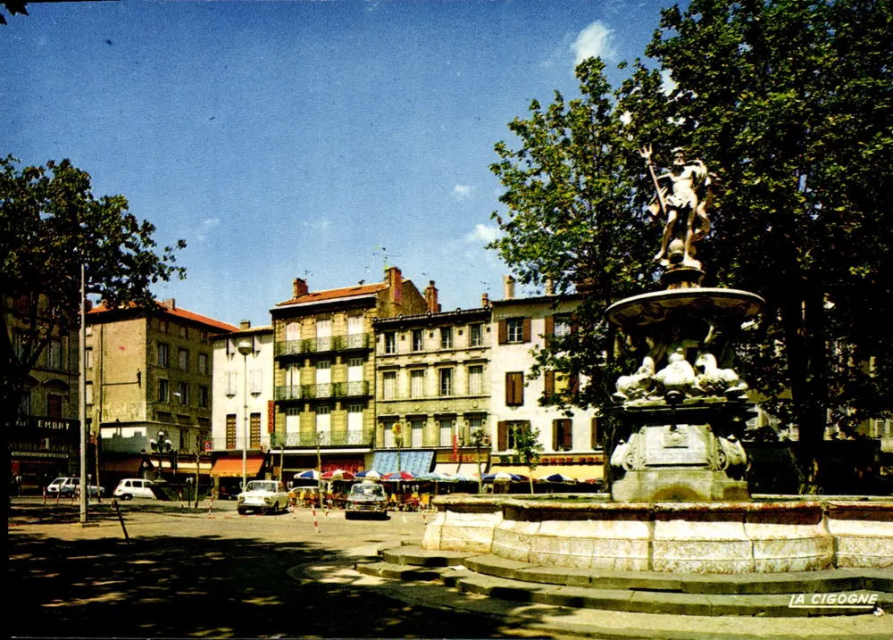 Place Carnot — A Cegonha — Éditions LA CIGOGNE - Frente