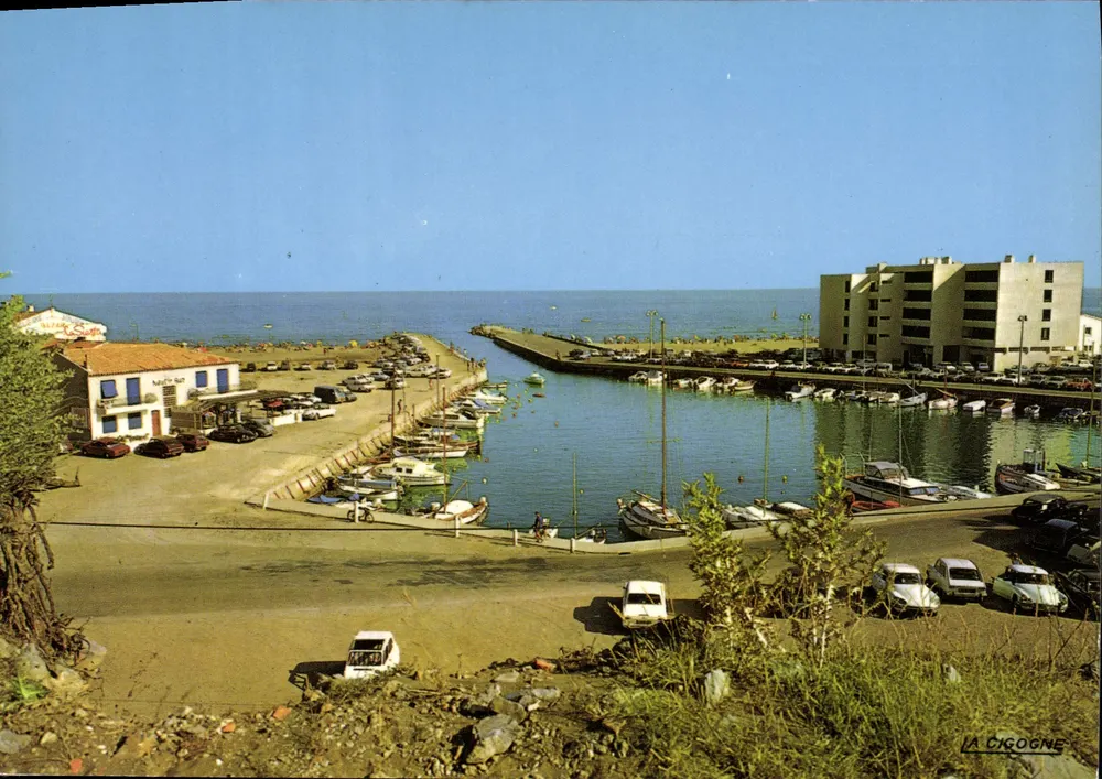 Der Hafen von Saint-Pierre-sur-Mer — Narbonne Plage, Aude — Editions 'La Cigogne' - Vorderseite
