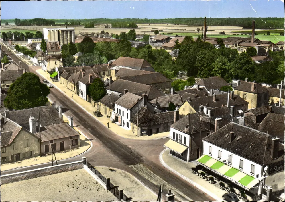 Saint-Parres-les-Vaudez — Luftbild — Édition Lapie - Vorderseite