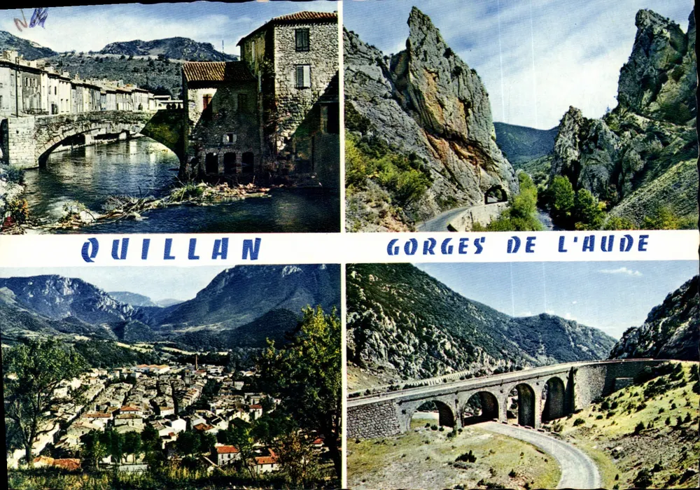 Quillan — Gorges da Aude — Edição Mexichrome - Frente