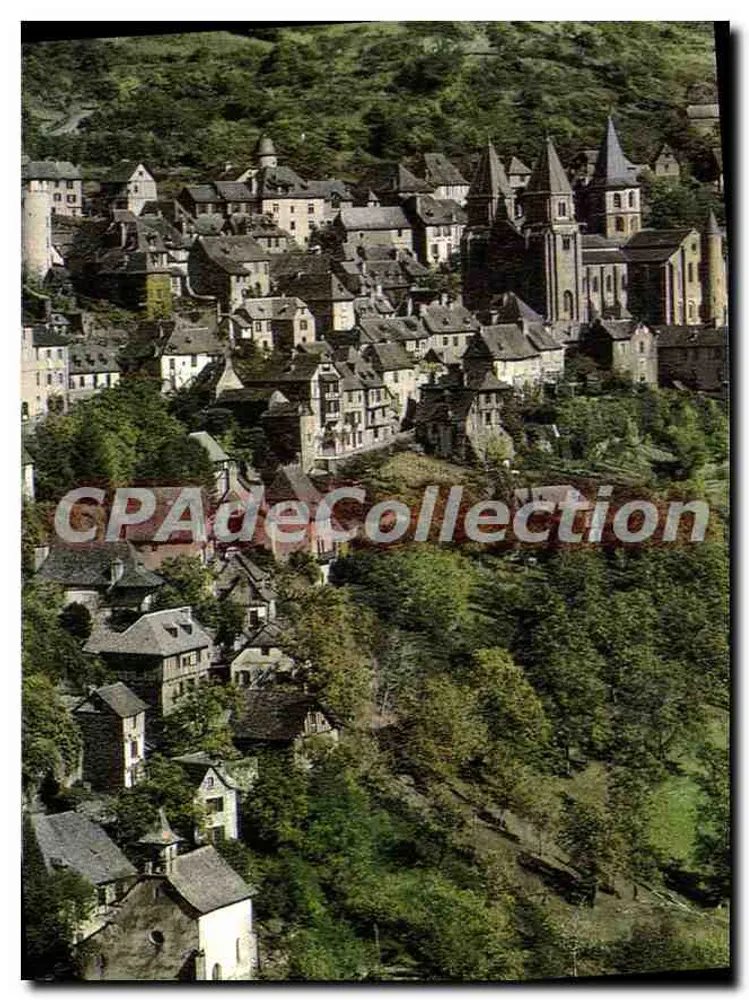 Die Gorges de l'Ouche — Aveyron — 12 - CONQUES — Foto J.-D. SUDRES - Vorderseite