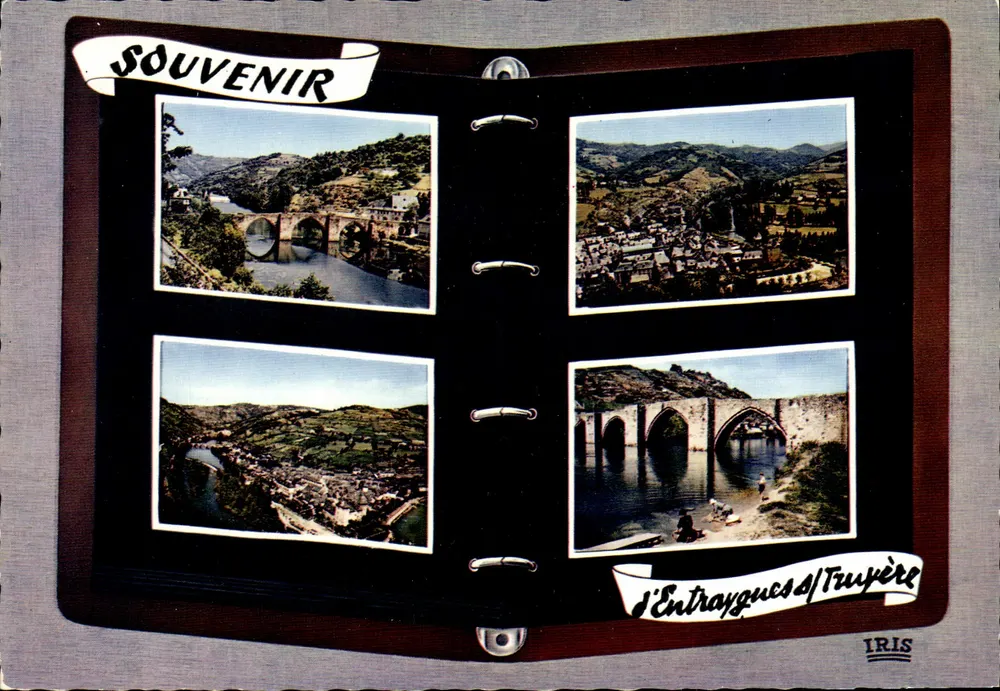 Entraygues-sur-Truyère — Gotischer Brücke des 13. Jahrhunderts — Éditions Théo Jac - Vorderseite