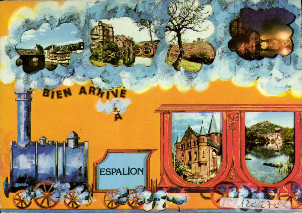 Espalion — Allgemeiner Blick und Sehenswürdigkeiten — Ausgabe ThéoJAC - Vorderseite