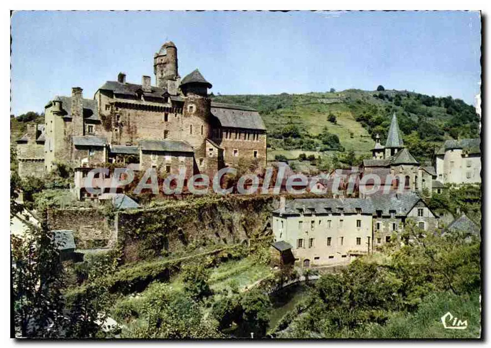 Estaining — Panoramablick auf den Schloss (15. und 16. Jahrhundert) — CIM - Vorderseite