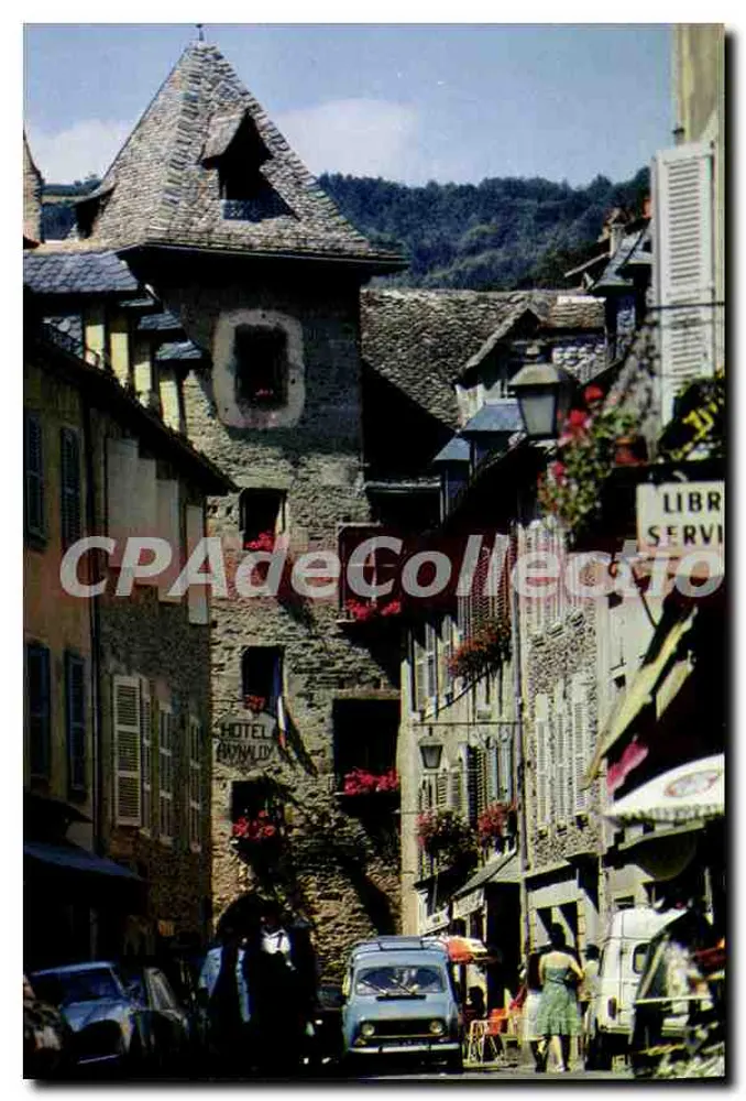ESTAING (Aveyron) — Im Dorf, das alte Hotel Cayron (15. Jahrhundert) — IRIS, Nr. 120924 - Vorderseite