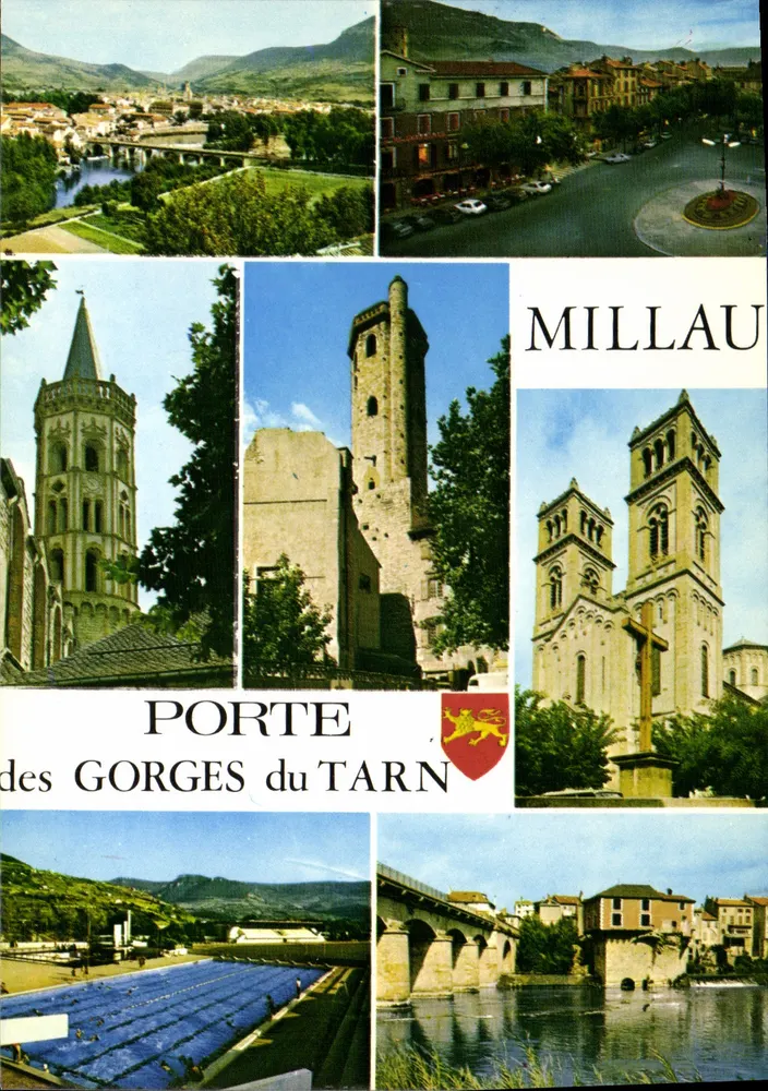 Millau — Porta delle Gole del Tarn — (LTO) Edizioni Larrieu - Recto
