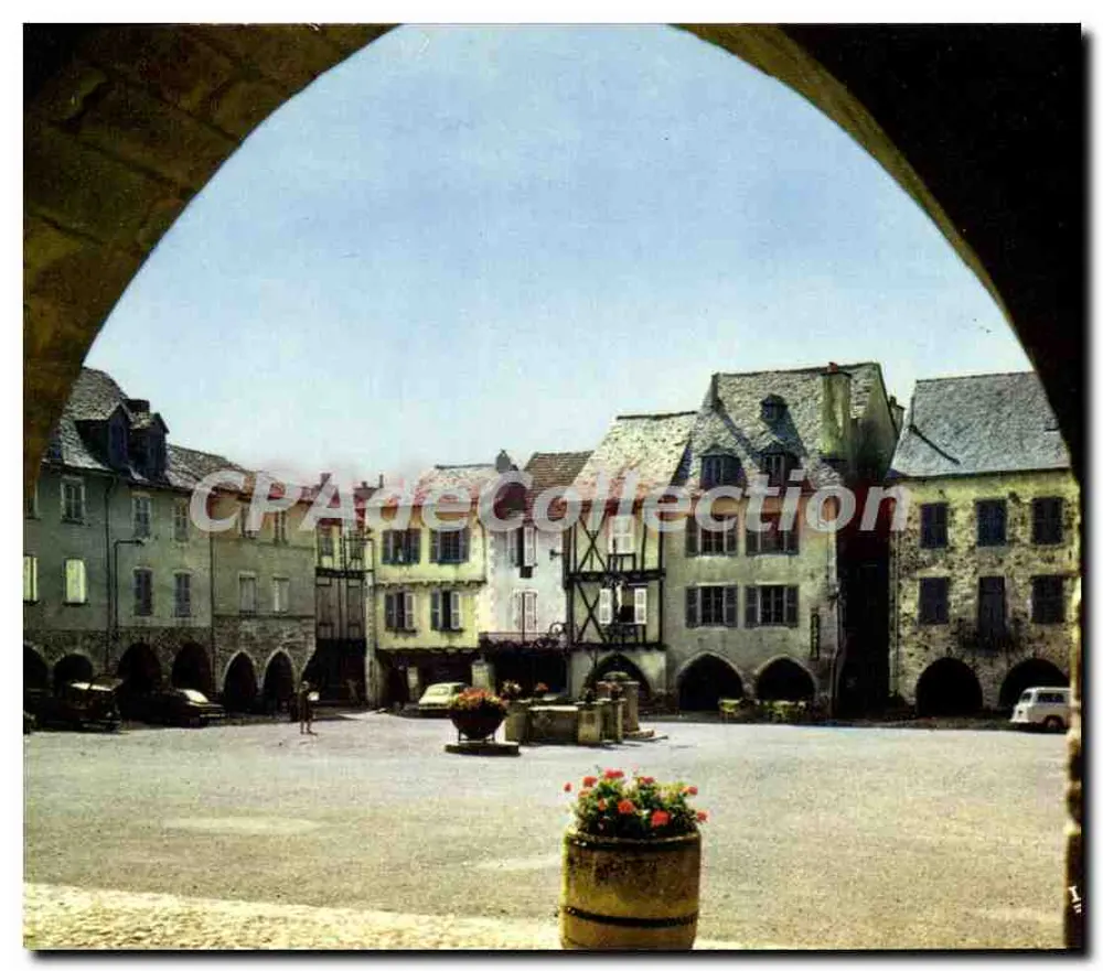 Sauveterre-en-Rouergue — Königliche Bastide des 13. Jahrhunderts — Editions Modernes ThéoJac, Limoges - Vorderseite