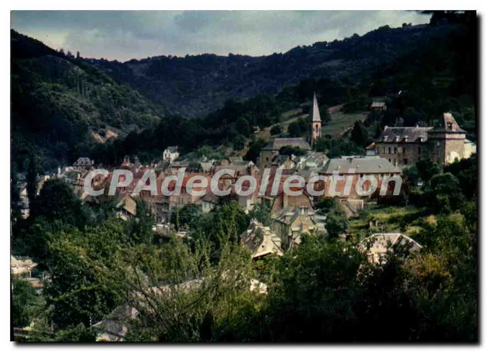 Villecomtal (Aveyron) — Widok ogólny — IRIS 120586 - Awers