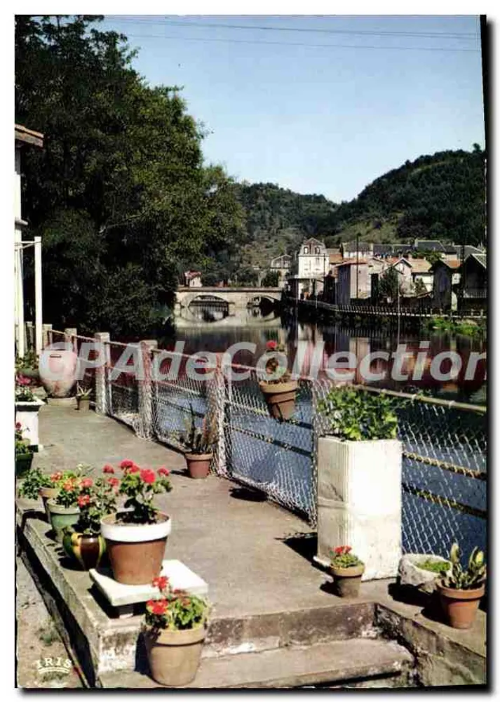 Villefranche-de-Rouergue — Die Ufer des Aveyron — Editions Théolâge & Limoges - Vorderseite