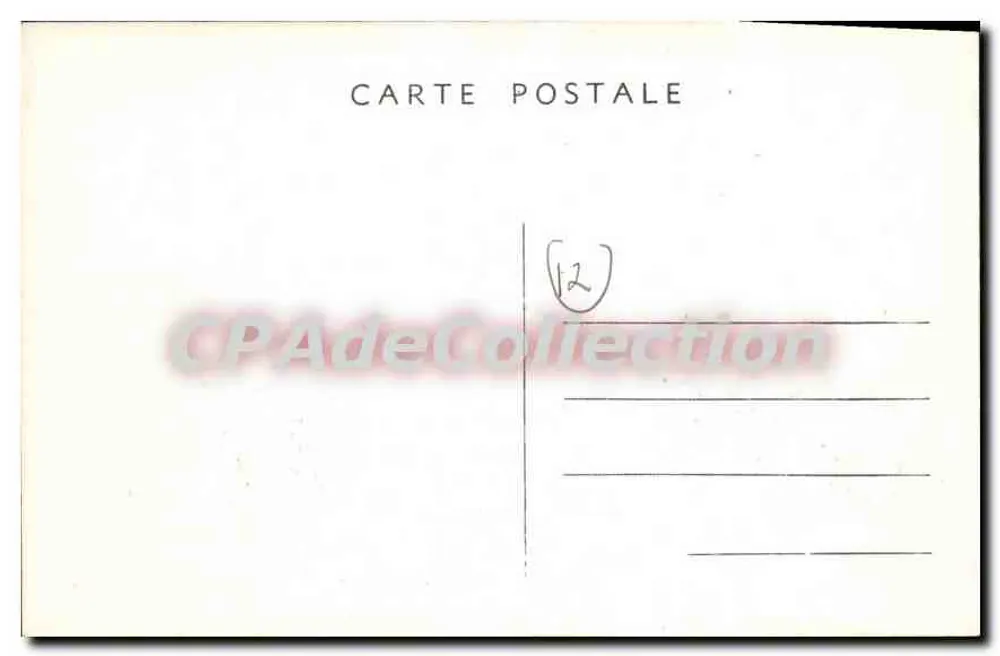 Camp du Larzac — Logement des Officiers supérieurs — N°4 - Rückseite