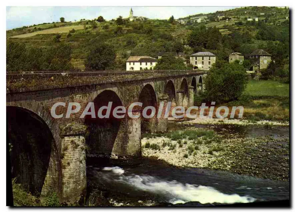 Broquies — Der Brücke und das Hotel 'Le Pescadou' — Société des Cartes Postales APA-POUX - ALBI - Vorderseite