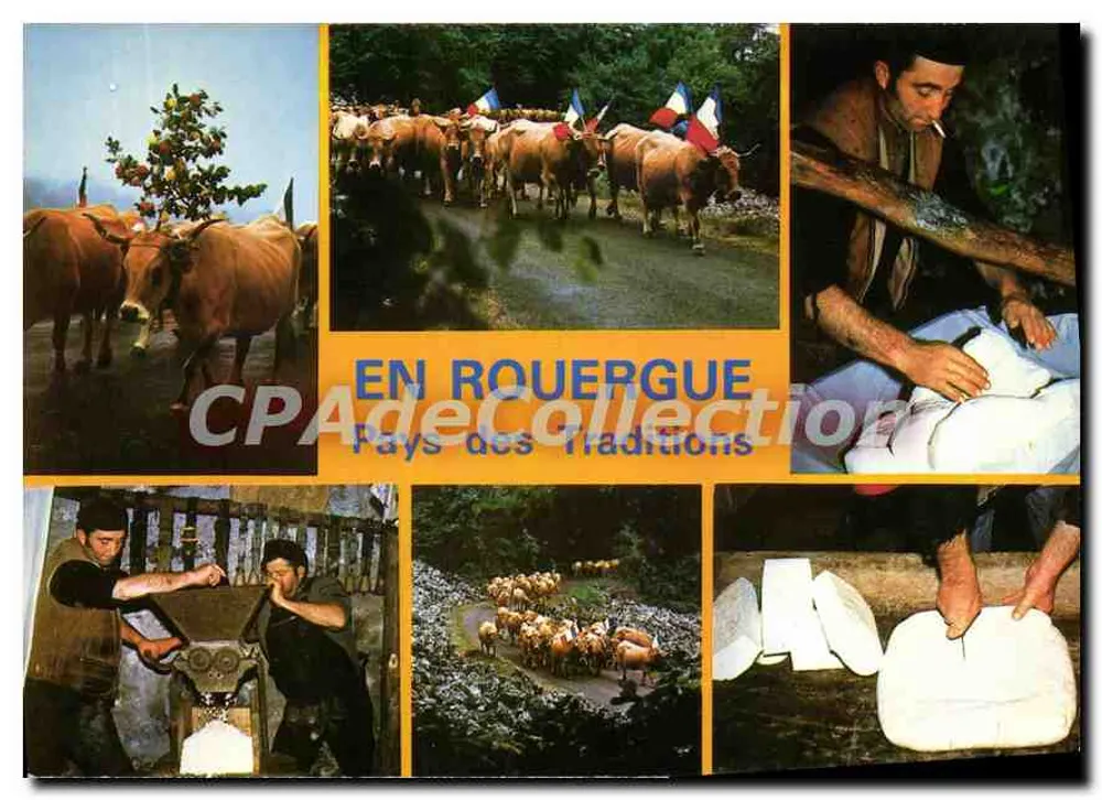 Em Rouergue — País das Tradições — CPADeCollection - Frente