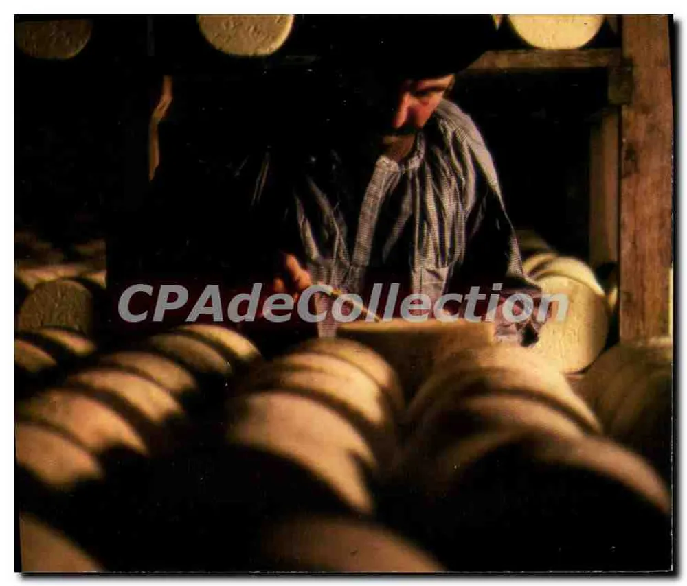 Pittoreskes Aveyron — Die Reifung von Roquefort-Käse — Foto J. SIEPRINSKI - Vorderseite