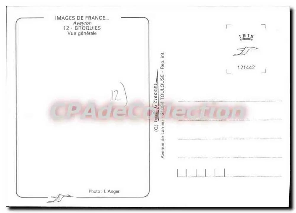 Broquies — Allgemeiner Blick — IMAGES DE FRANCE... — IRIS Edition - Rückseite