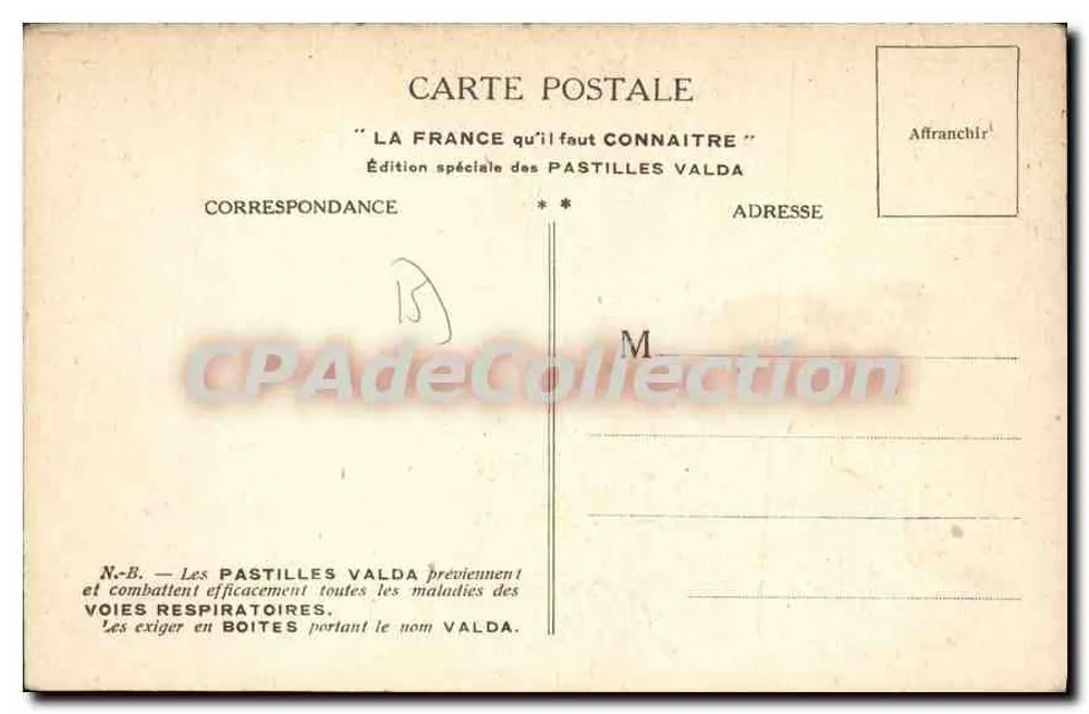 Aurillac — A Jordanne e Torre de Roffiac — Dép. do Cantal - Verso