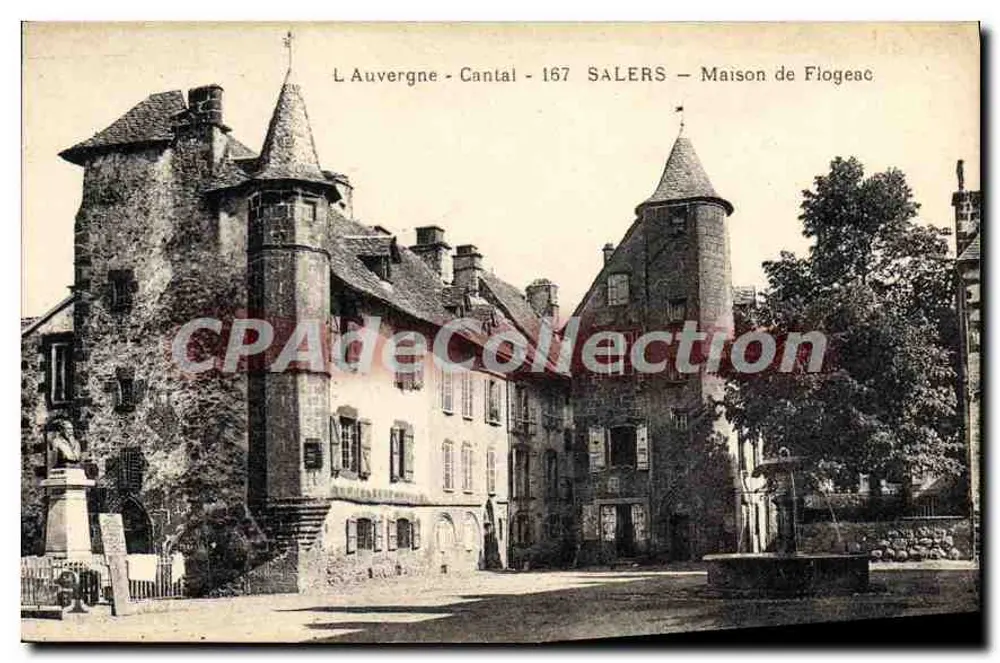 Salers — Haus Flogeac — n°167 - Vorderseite