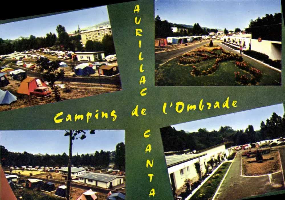 Aurillac - Camping de l'Ombrade — Éditions Réunies, n° 87 - Frente