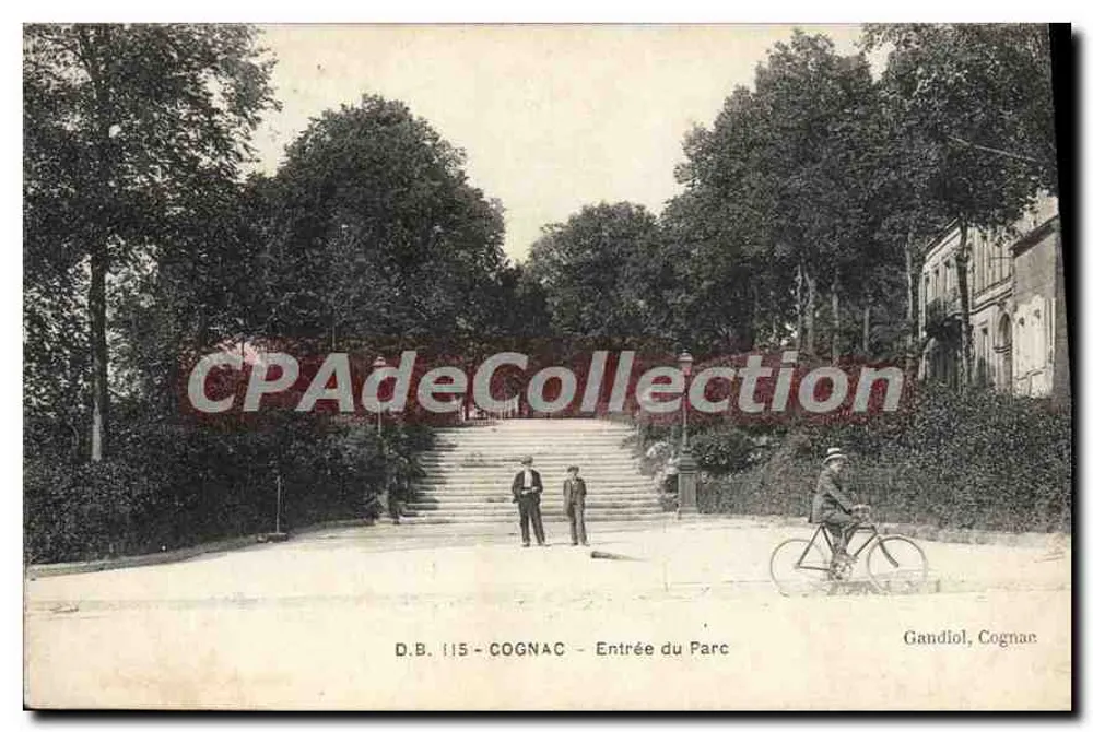 Cognac - Entrada do Parque — Gandiol, Cognac — D.B. 115 - Frente