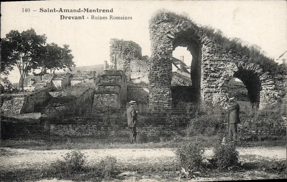 Saint-Amand-Montrond — Römische Ruinen — Verlag: Charles Bourgogne, n° 140 - Vorderseite