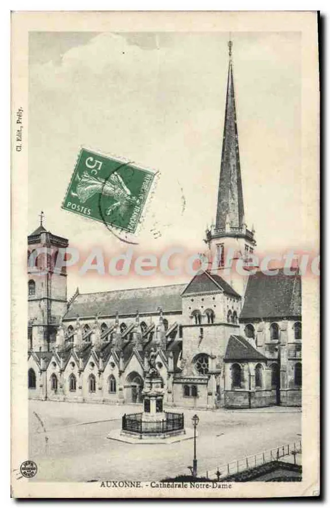 Auxonne - Catedral de Nossa Senhora — Cl. Edit. Pretty, n° 21 - Frente