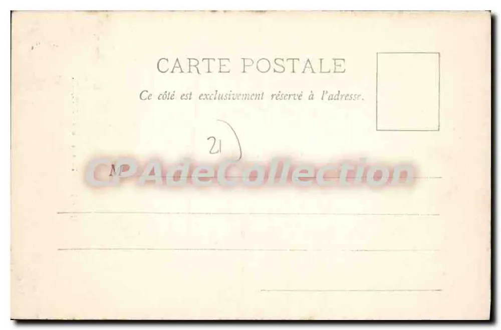 Dijon - Poço de Moisés — escultura monumental — editor desconhecido, n° 25 - Verso