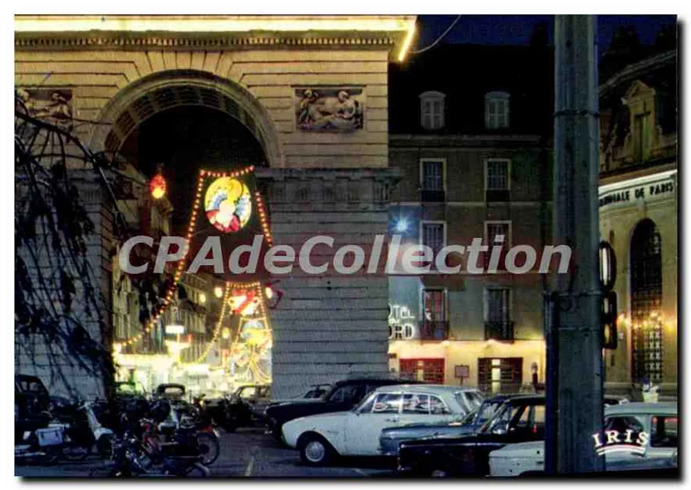 Dijon — Iluminações da Porta Guillaume — Éditions Hachette - Frente