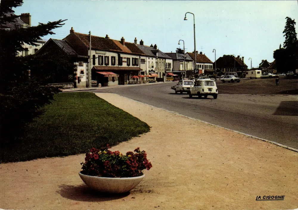 Saulieu (Côte-d'Or) — Rue de l'Argentine — Edições LA CIGOGNE - Frente