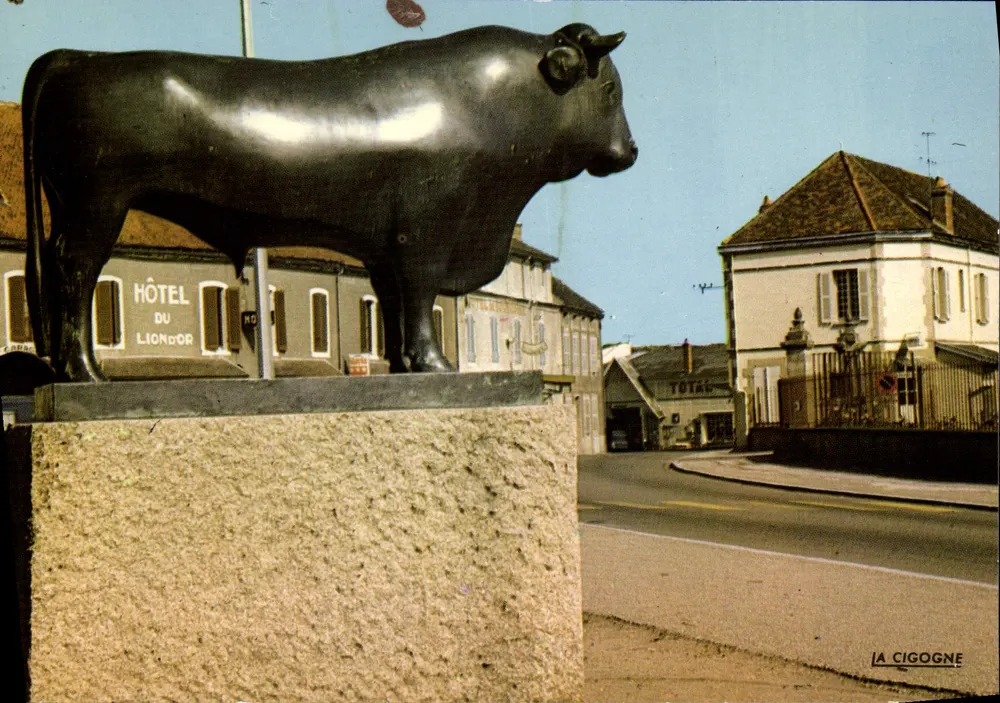 O Touro — obra de François Pompon — edições LA CIGOGNE - Frente
