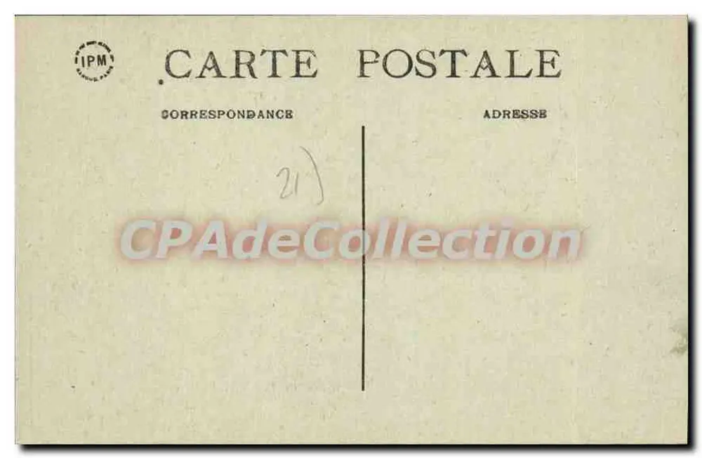 Semur (Côte-d'Or) — O Armançon e o Donjon — Ed. Rolly - Verso