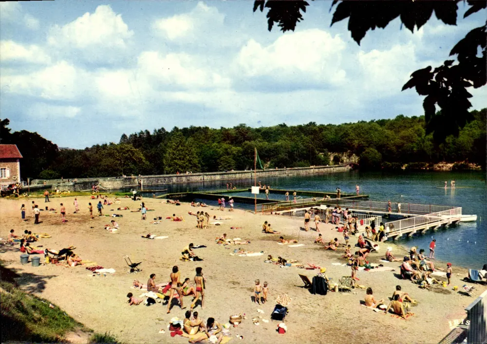 Die Strand von See Pont — Umgebung von Semur-en-Auxois (71) — Editions Diplôme - Vorderseite
