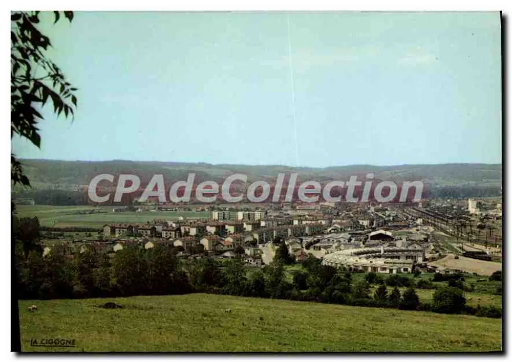 Les Laumes (Côte-d'Or) — Vista geral — Edições 'LA CIGOGNE', Lyon - Frente